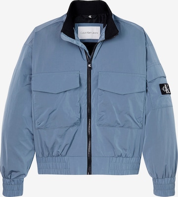 Calvin Klein Jeans Демисезонная куртка в Синий: спереди