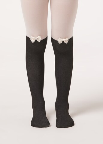 CALZEDONIA Tights in Black: front