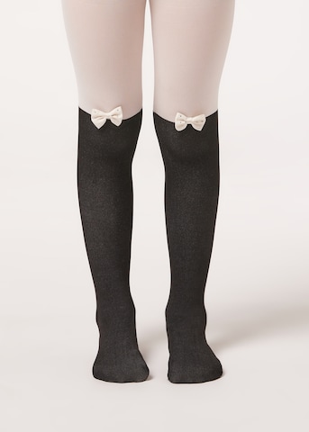 CALZEDONIA Tights in Black: front