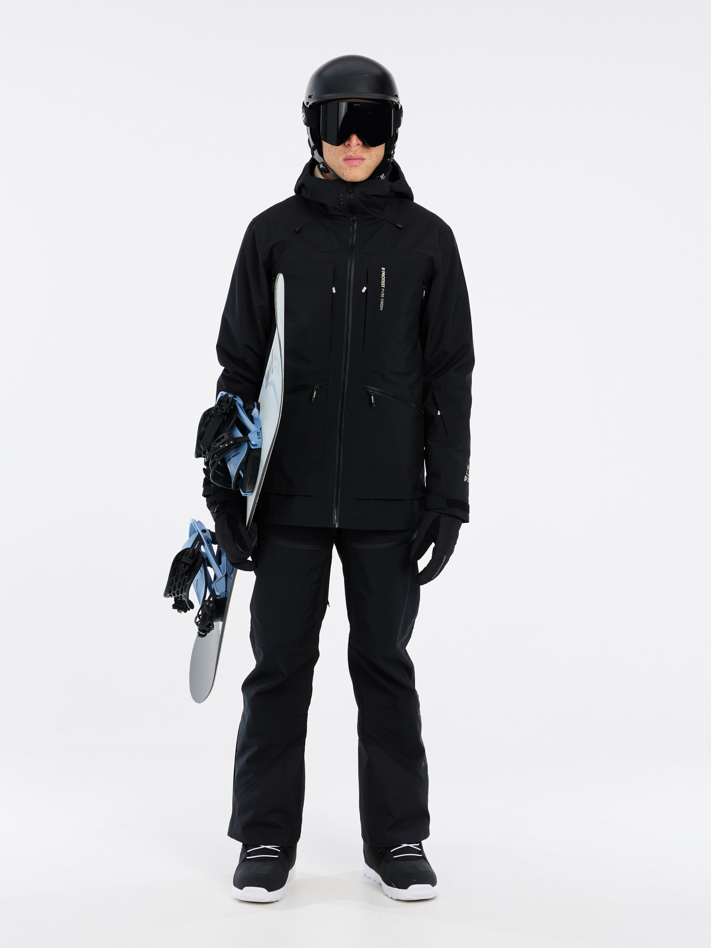 PROTEST Sportjacke 'PRTDUTY'‌‌‌‌‌ in Schwarz