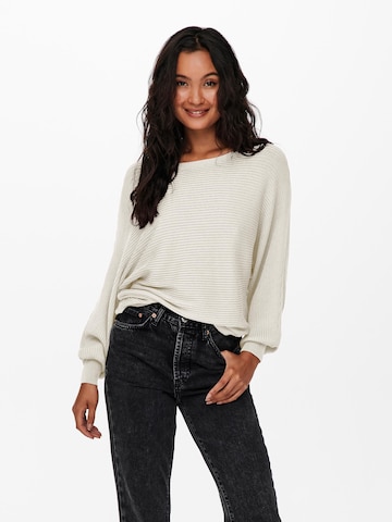 ONLY Sweater 'Adaline' in White: front