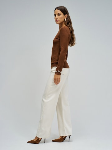 Salsa Jeans Langarm-shirts in Braun