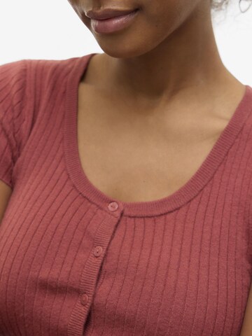 VERO MODA Cardigan 'VMGold' i brun