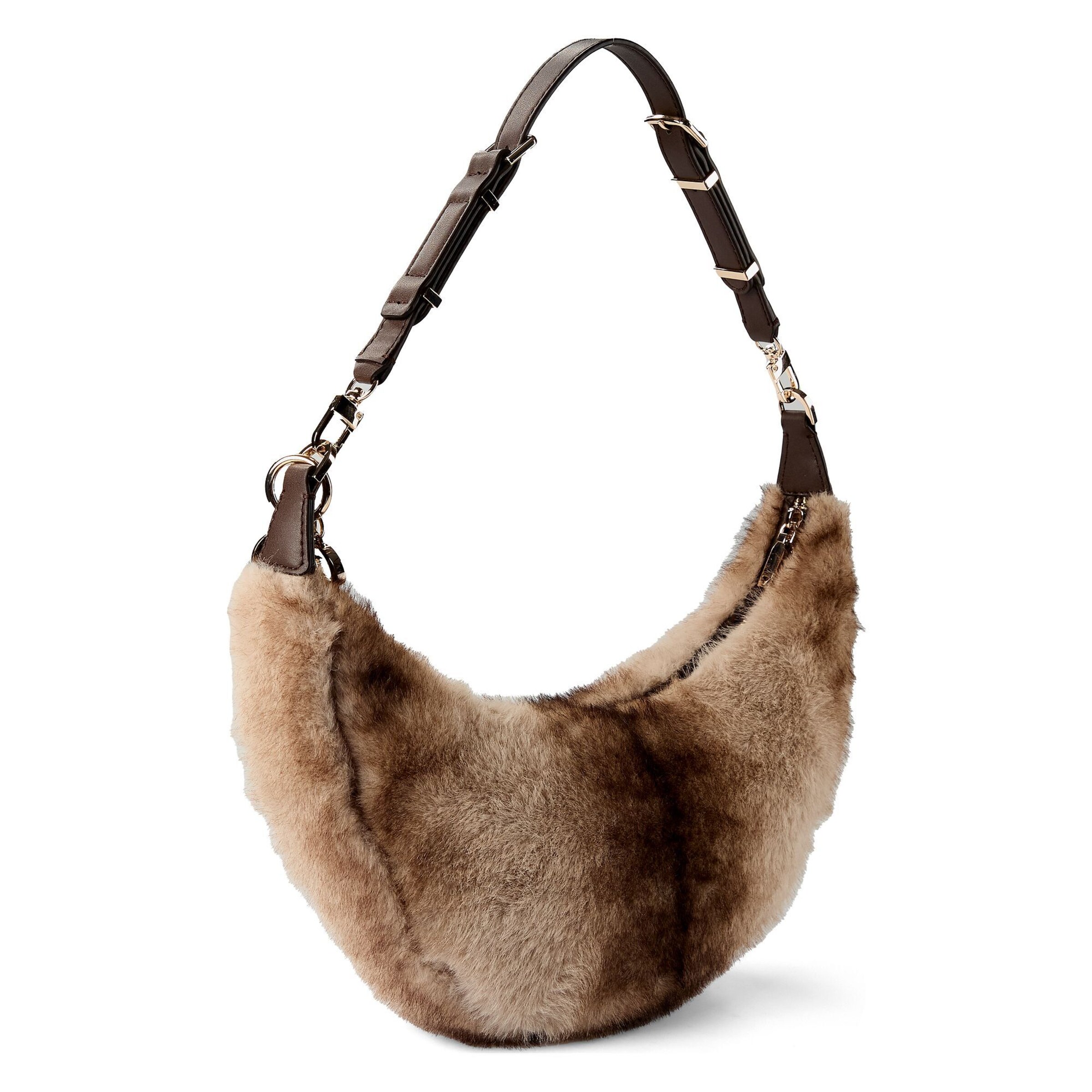 Borsa a spalla 'Mavis' di GUESS in marrone