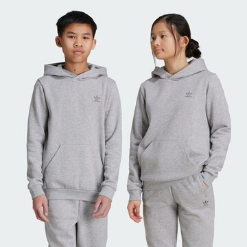 ADIDAS ORIGINALS - Sudadera 'Essential' en gris: frente