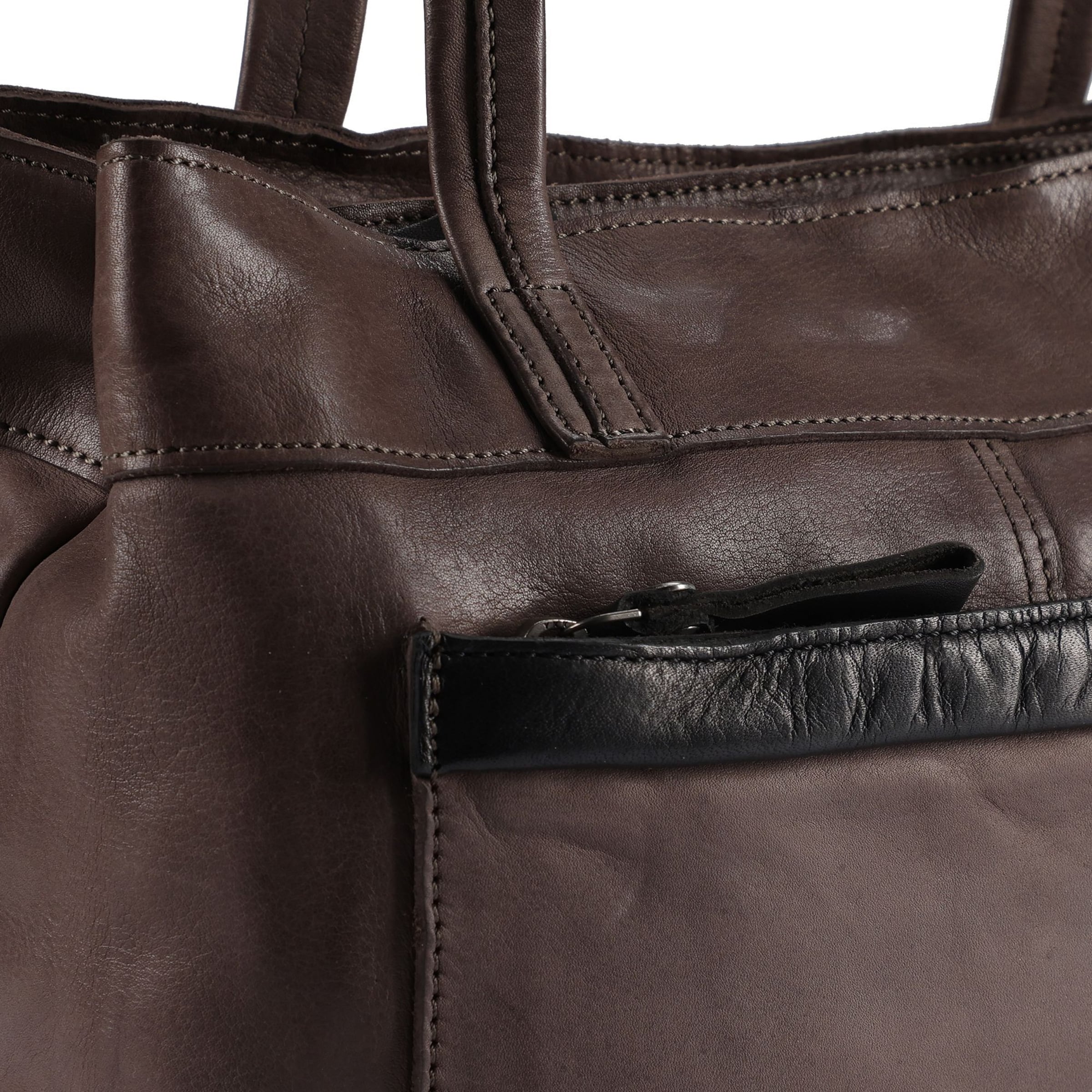 Harbour 2nd Schultertasche 'Up-Zea' in Braun