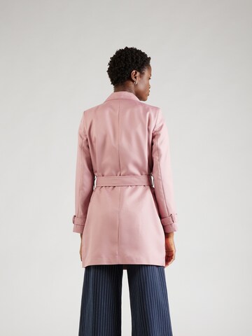 VERO MODA Between-Seasons Coat 'CELESTE' in Pink