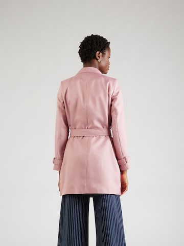 VERO MODA Between-Seasons Coat 'CELESTE' in Pink