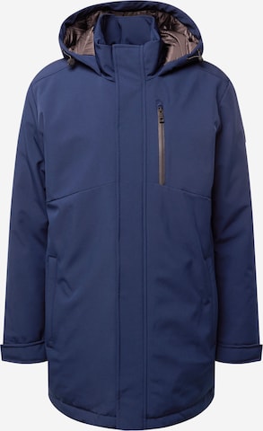 North Sails Winterparka 'Varberg' in Blauw: voorkant