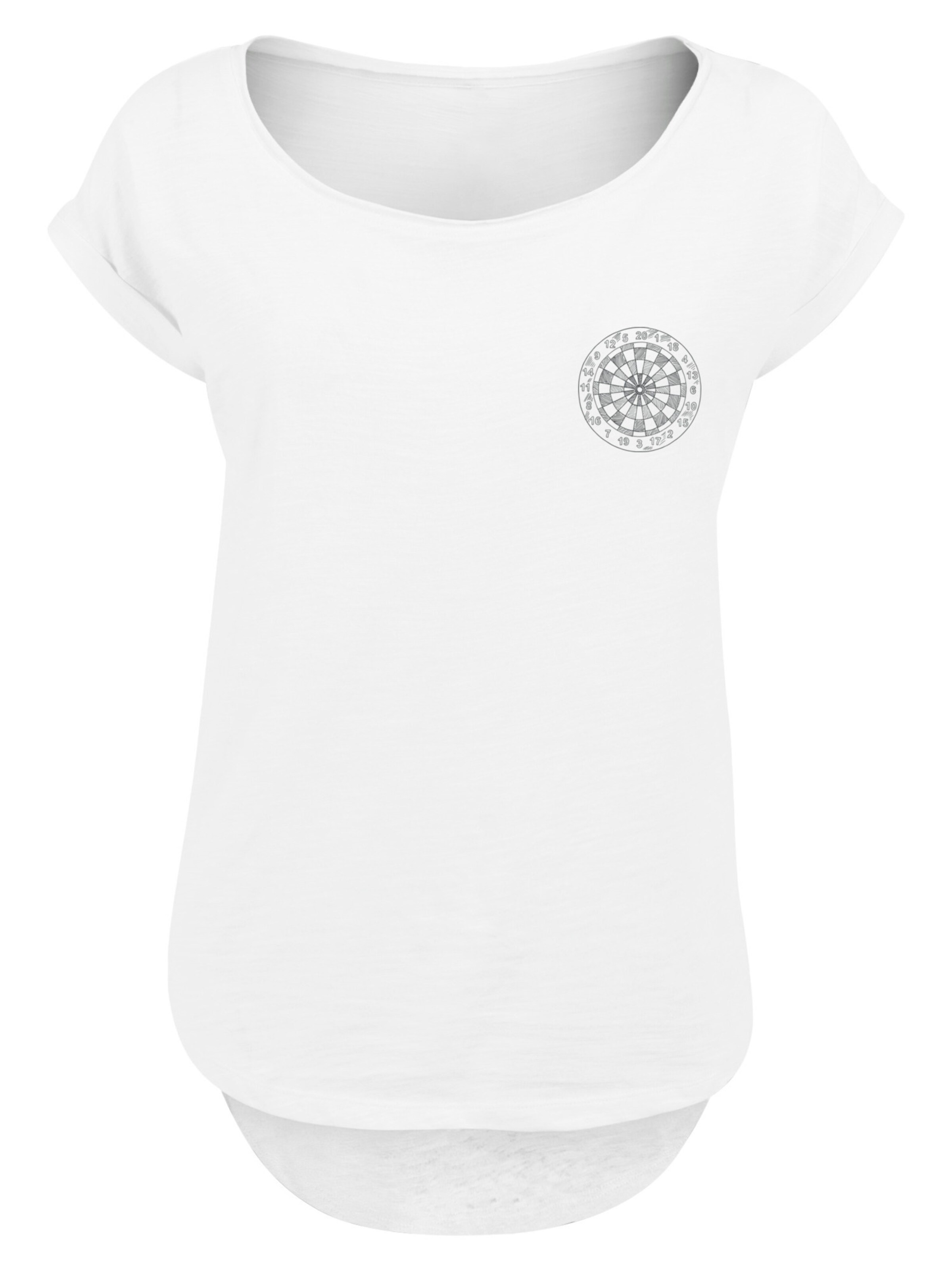 T-shirt F4NT4STIC en blanc : devant