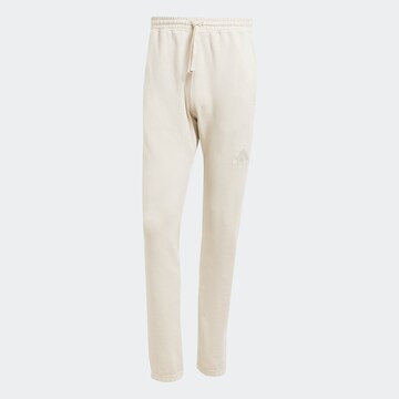 ADIDAS SPORTSWEAR Tapered Sporthose 'All Szn' in Weiß