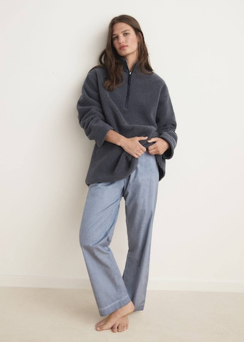 MANGO Sweater in Blue: front