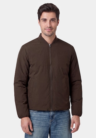 Veste mi-saison MO en marron : devant