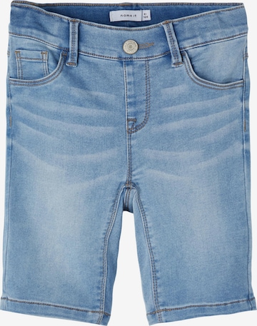 NAME IT Skinny Shorts 'Polly' in Blau: predná strana