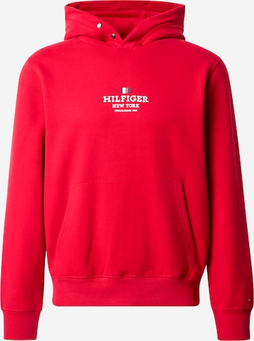 TOMMY HILFIGER Sweatshirt in Red ABOUT YOU
