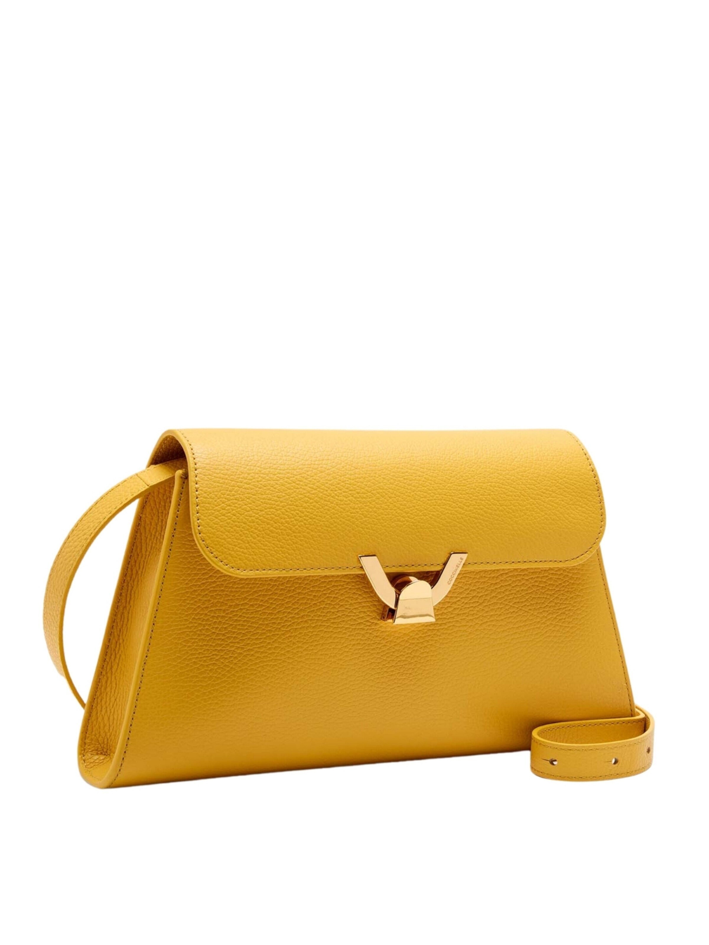 Coccinelle Handbag 'COCCINELLE DEW MEDIUM' in Yellow