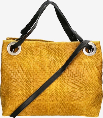 Borsa a mano di Gave Lux in giallo: frontale