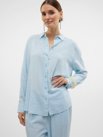 Camicia da donna 'VMLinn' di VERO MODA in blu