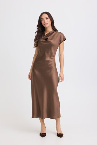 Robe 'BYIKRAM' b.young en marron