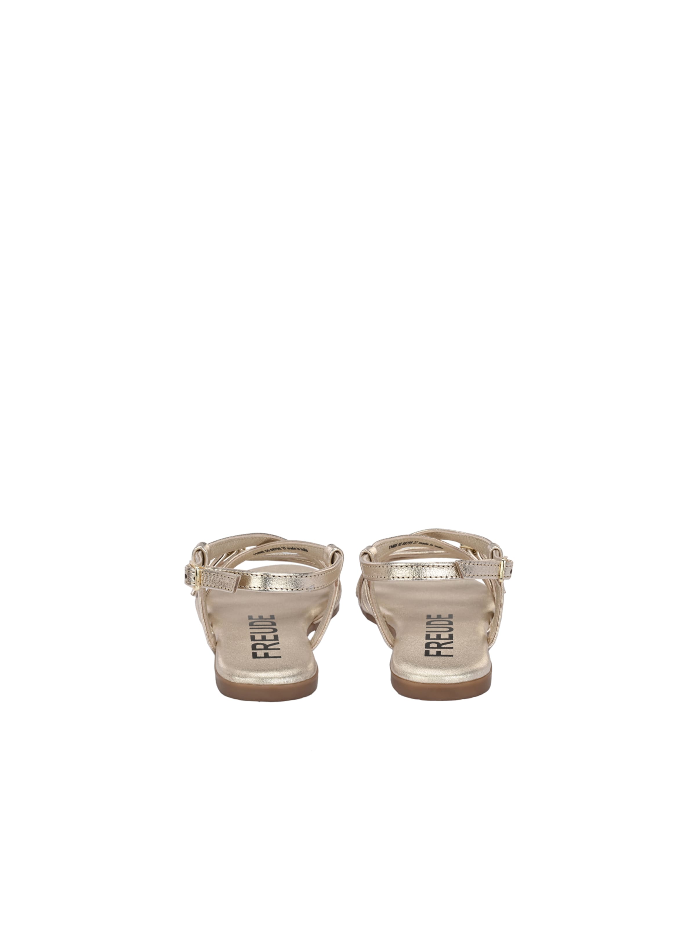 FREUDE Sandalen met riem 'Antares' in Goud