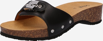 Scholl Iconic Pantofle 'PESCURA Lea' – černá: přední strana