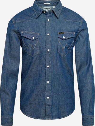 WRANGLER Chemise 'WESTERN SHIRT' en bleu denim, Vue avec produit