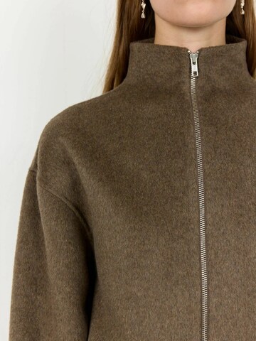 Levete Room Gebreid vest 'Owa' in Bruin