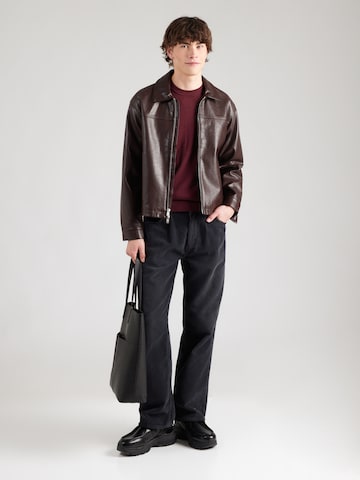 raudona Lyle & Scott Megztinis