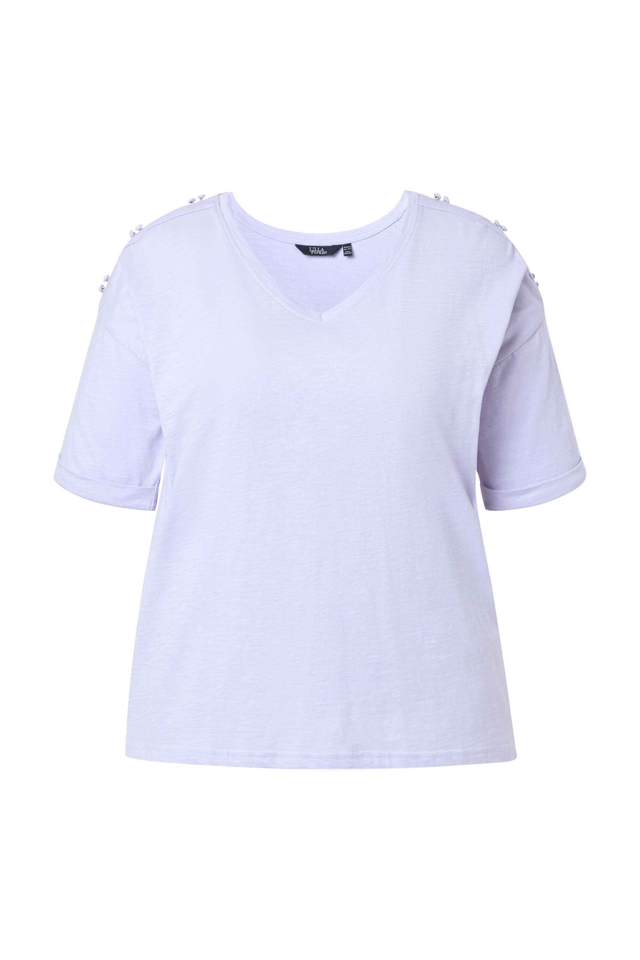 Ulla Popken Shirt in Lila: Vorderseite