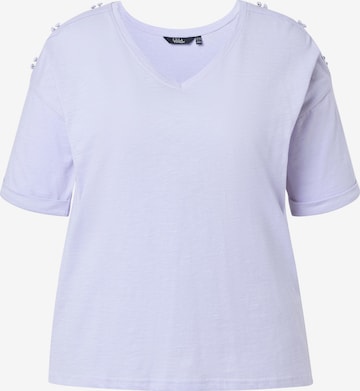 Ulla Popken Shirt in Lila: Vorderseite