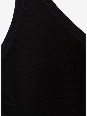 Zizzi Stahovací šaty – černá