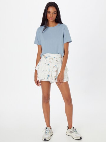 River Island Wide Leg Shorts 'Mia' in Weiß