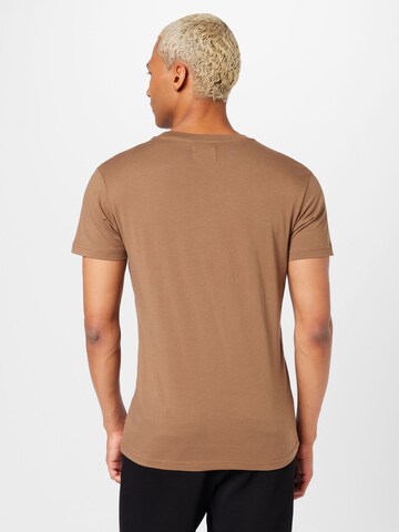 MADS NORGAARD COPENHAGEN Shirt 'Thor' in Brown