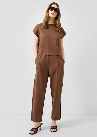 T-shirt QS en marron