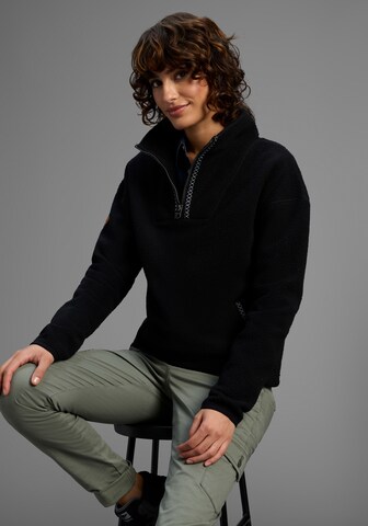 KangaROOS Sweater in Black: front