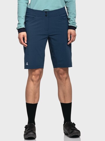 Schöffel Regular Outdoorbroek 'Danube' in Blauw: voorkant