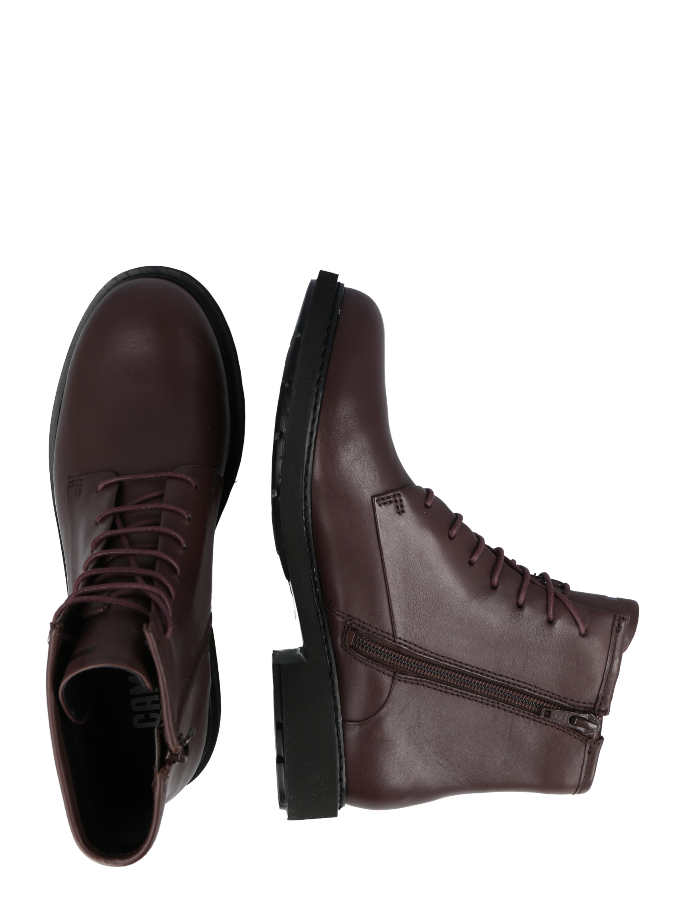CAMPER Lace-up bootie in Brown