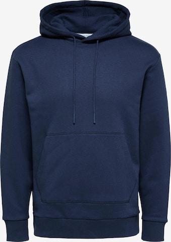 SELECTED HOMME Sweatshirt 'JACKMAN' i blå: forside