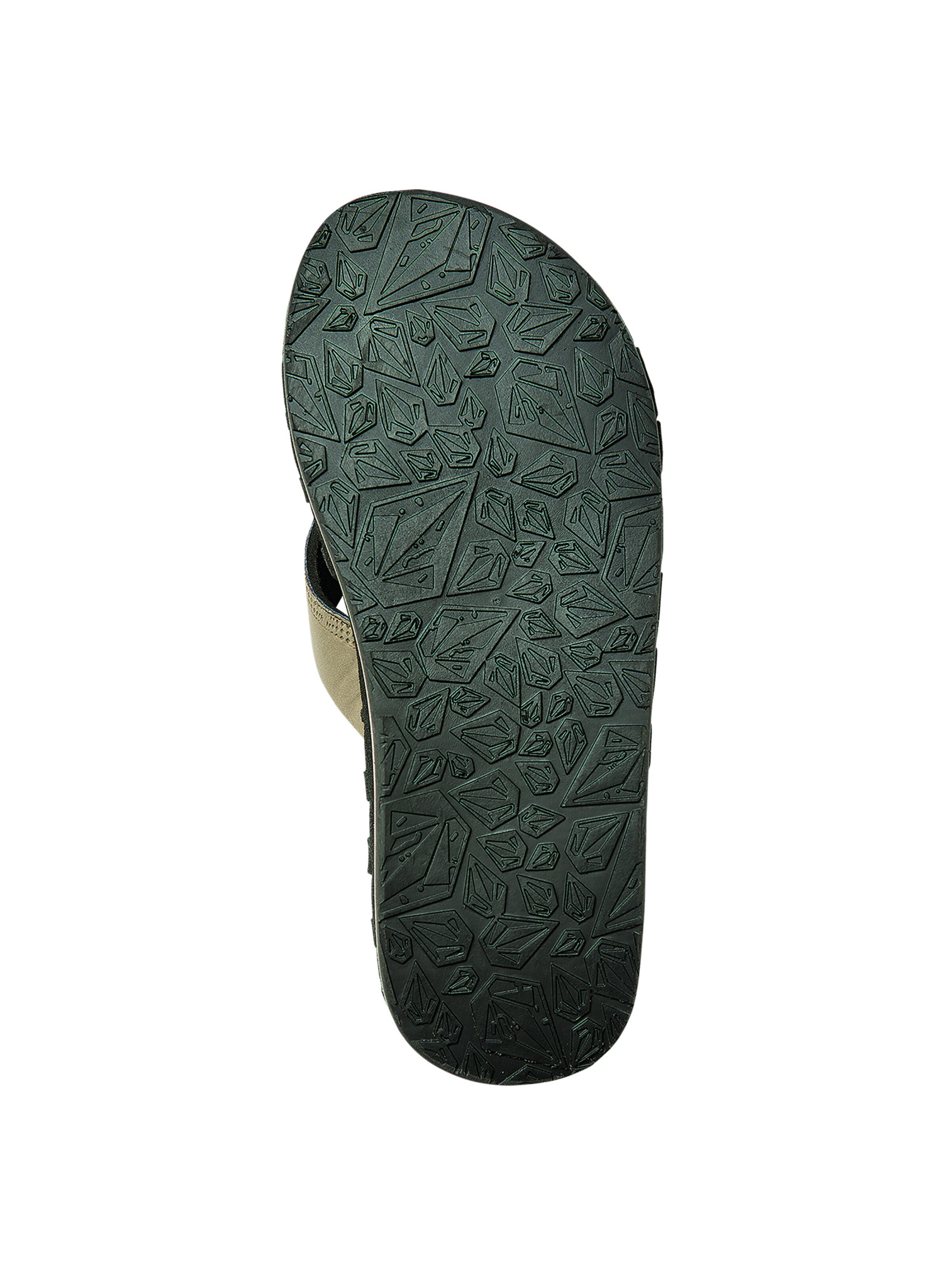 Tongs ' RECLINER ' Volcom en beige