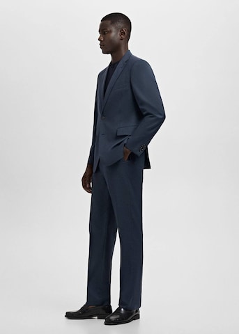 MANGO MAN Regular Fit Sakko 'London' in Blau