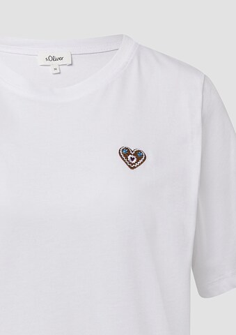 T-shirt s.Oliver en blanc