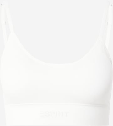 ESPRIT Bustier BH i hvid: forside