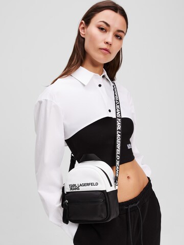 Sac à bandoulière KARL LAGERFELD JEANS en blanc