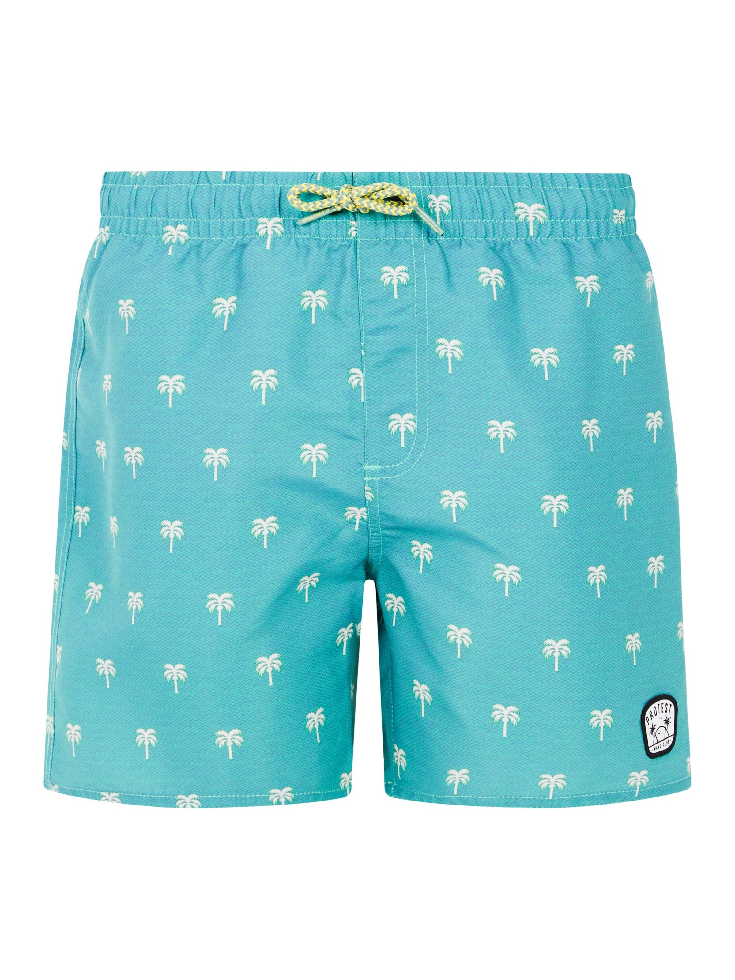 PROTEST Badeshorts 'PRTSteven JR'‌‌‌‌‌‌‌‌‌‌ in Grün: Vorderseite