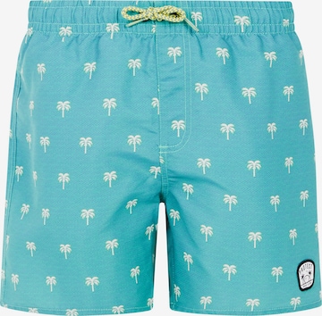 PROTEST Badeshorts 'PRTSteven JR' in Grün: Vorderseite