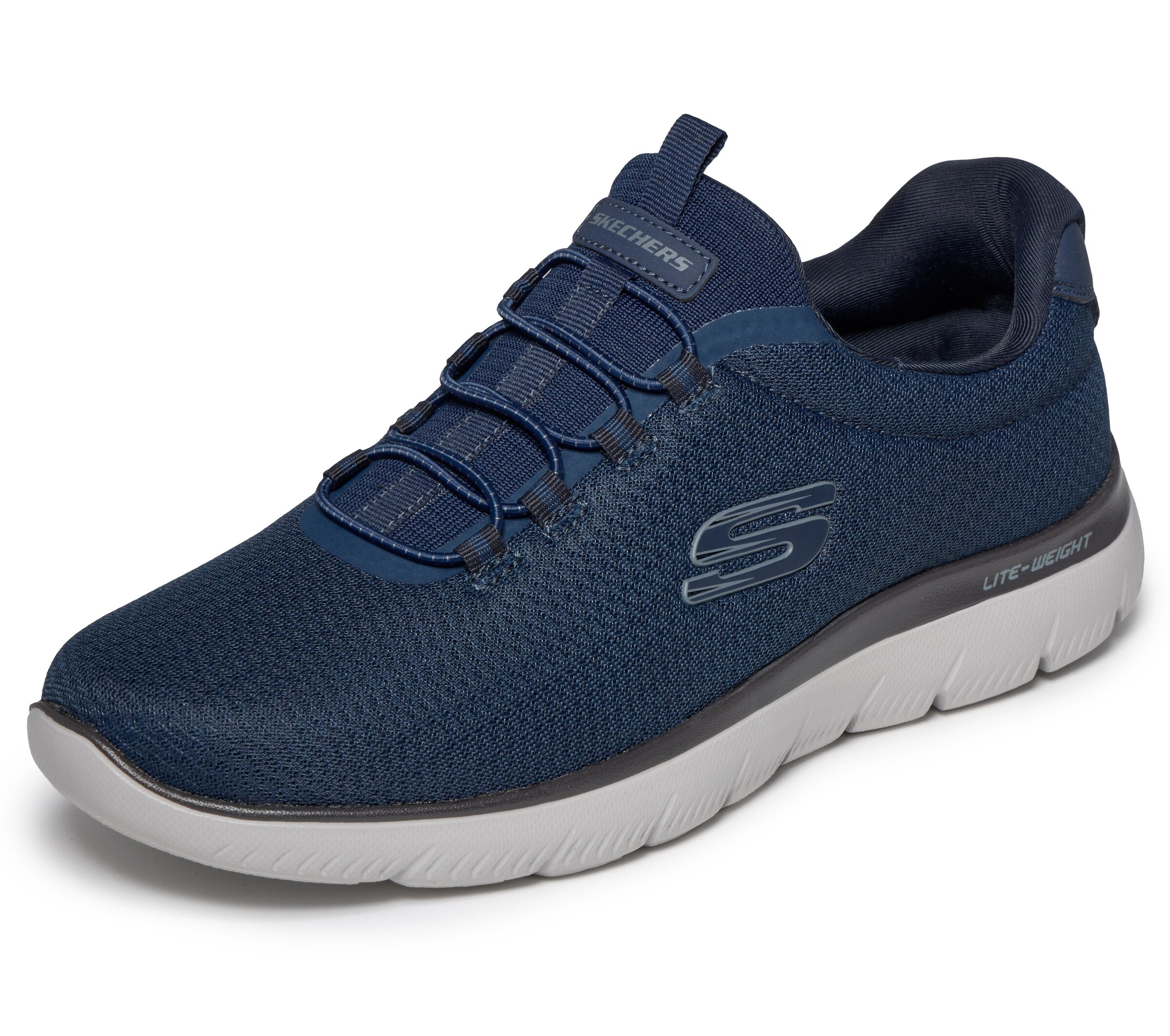 SKECHERS Slip-Ons in Blue