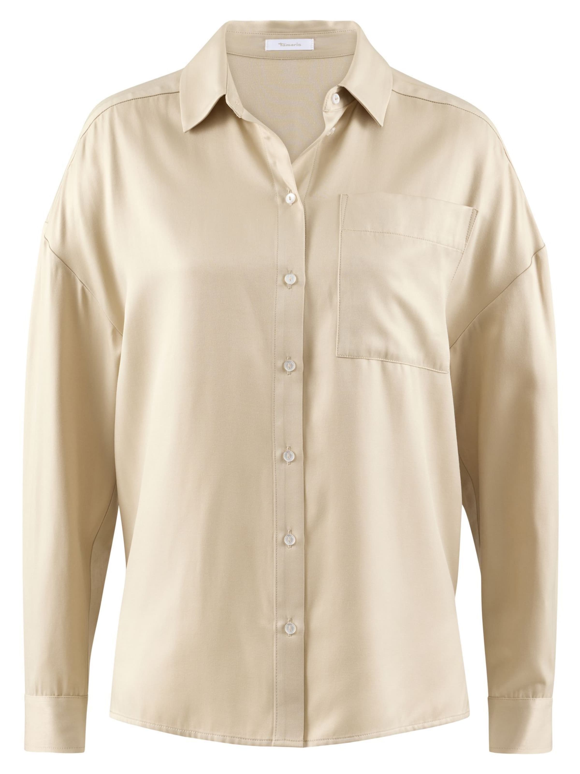 Tamaris Blouse in Beige: front