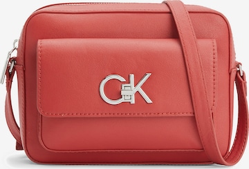 Sac à bandoulière Calvin Klein en rouge : devant