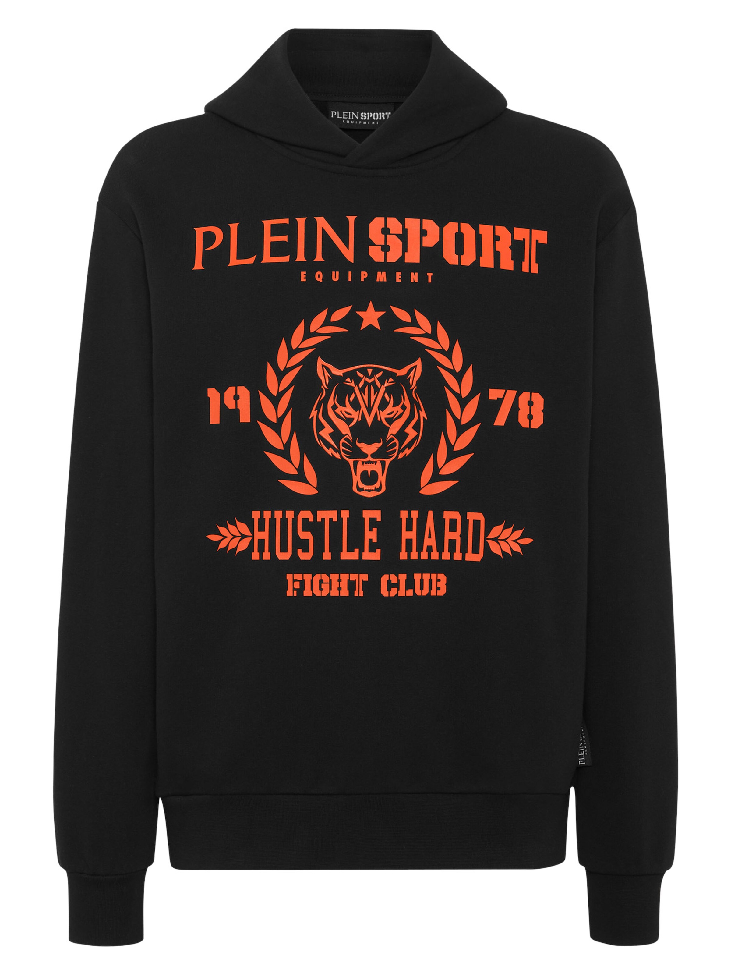 Sweat-shirt Plein Sport en noir : devant