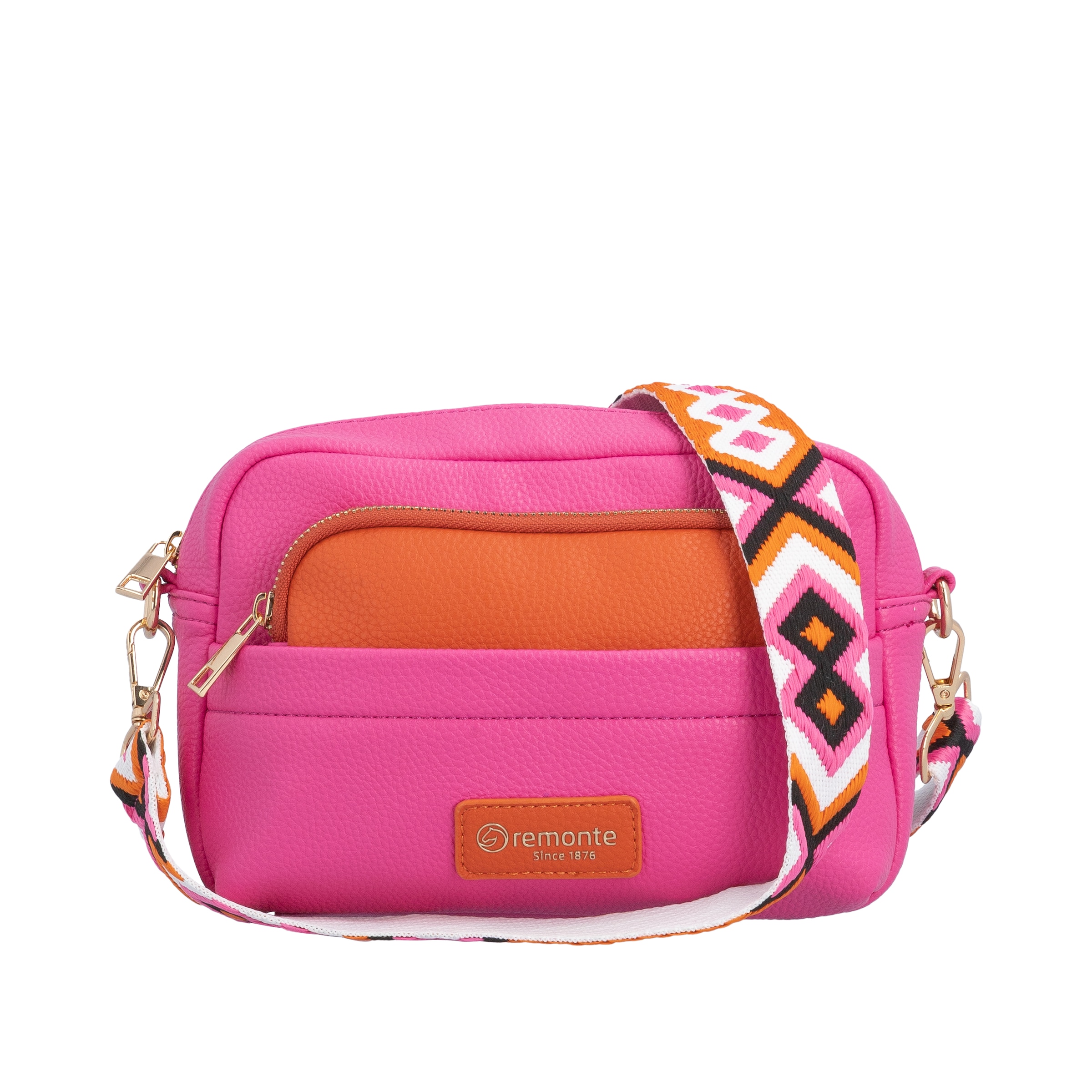 Sac à bandoulière 'Q0671' REMONTE en rose : devant